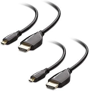 Cable Matters 2-Pack High Speed HDMI to Micro HDMI Cable