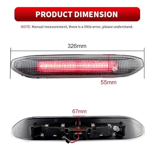 3e Feu Stop LED Transparent pour Freelander 2 LR2 2006-2014 - 5