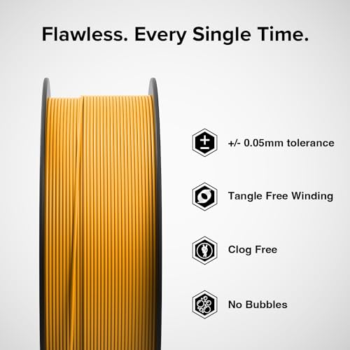 Image of Numakers PETG-HS 1.75mm 1kg 3D Printer Filament Clear Light Blue High-Speed Printing Strong & Tough Odorless Moisture Proof Low Warping Precise 3D Printing Fits Most FDM Printers Lemon Yellow