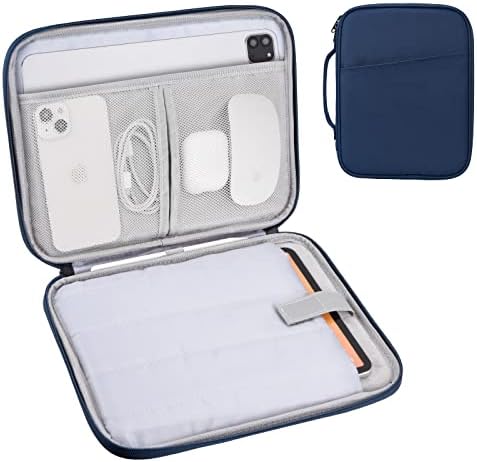 iPad Pro 11 Inch Padded Carrying Case, Protective Travel Tablet Sleeve Bag for iPad Pro 11 (2022-2018), iPad 10.9 (10th Gen), iPad Air (5/4th Gen), Galaxy Tab A8/A7/S8/S7 (NB-11)