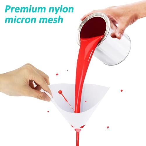 Image of MAQIHAN 100PCS Paint Strainers Paper Cone Paint Mixing Cup Strainer Fine Mesh Filters Funnel Filter Disposable Spray Gun Sprayer Accessories Automotive Body Repair Paint Tools & Equipment