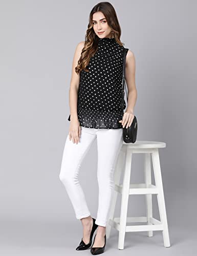 Image of oxolloxo Shine Lara Lurex Print Color Women Linned top