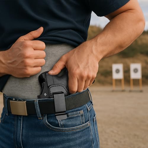 Premium IWB Leather Holster Black Left