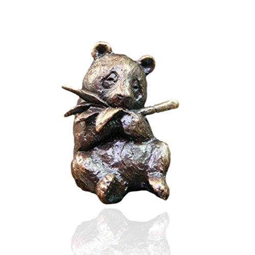 Panda - Miniatur-Tierfigur aus Bronze Cover