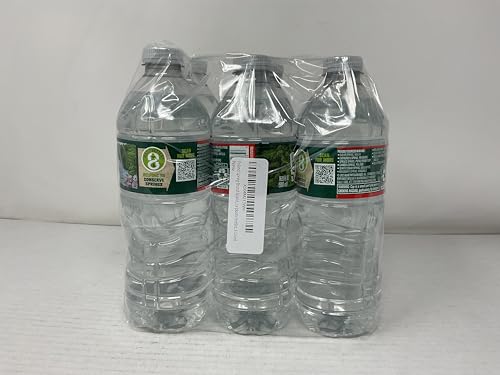 Poland Spring Brand Sparkling Natural Spring Water, 16.9-ounce plastic bottles, 6 Count