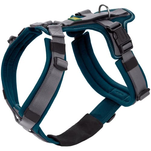 HUNTER Sicherheitsgeschirr Maldon Farbe Petrol/grau, Größe S-M