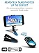Premium Bluetooth Selfie Remote Control Camera Shutter + Mini Tripod for iPhone, Samsung Galaxy, Android - Amazing HD Selfie Clicker for Photos Videos, 30ft Range (Powered by USA Technology) - Blue