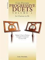 PROGRESSIVE DUETS 1 CLARINETTE 0825862167 Book Cover