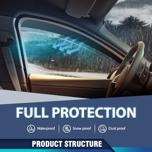 Image of PIT66 in-Channel Auto Vent Window Visors 2 pcs
