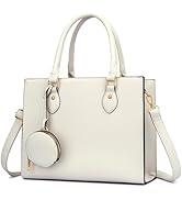 KKXIU Purses and Handbags for Women Vegan Leather Tote Shoulder Bag Ladies Top Handle Satchel wit...