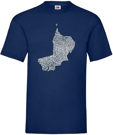 Huella Dactilar De Cuba Camisetas