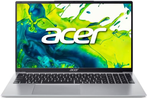 Image of Acer Aspire Lite AL17-31P 17.3" HD+ Laptop | Intel N150 | 8GB DDR5 RAM | 128GB SSD | Wi-Fi | Windows 11 Home, Silver