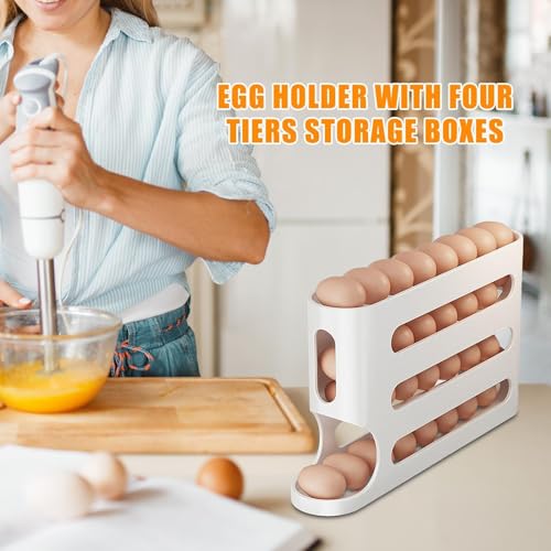 Huevera para refrigerador de diseño moderno ideal para panaderías y hogar 3