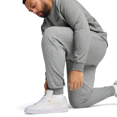 Image of PUMA Men's Essentials No.1 Logo Cuffed Sweatpants