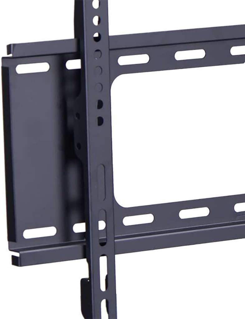 Staffa di montaggio a parete per TV LCD da 32 a 70 pollici, orientabile, orientabile, per schermi da 42, 43, 50, 55, 60 pollici, salvaspazio, per l'intrattenimento domestico
