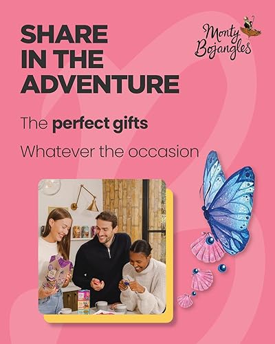 Monty Bojangles Taste Adventures Cocoa Dusted Truffles Assortment | 6 flavor Selection of Chocolate Cocoa Dusted Truffles for Sharing, 7.9oz