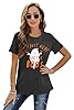 hohololo Halloween Tshirts Women I'm Just Here for The Boos T-Shirt Ghost Shirt,Grey-A,L #2