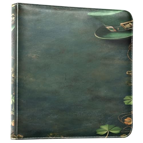Álbum de Fotos Autoadhesivo DIY Scrapbook FLildon con Cubierta de Cuero PU, 40 Páginas, 8x10, 3 Anillos miniatura 1