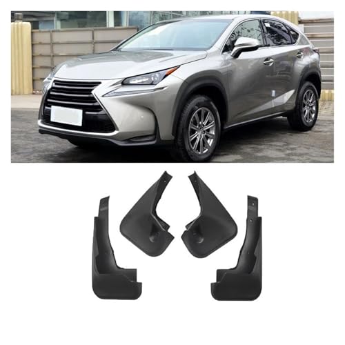 Garde-Boue Lexus NX 4 Pièces Avant Arrière pour Modèles 2015 à 2018