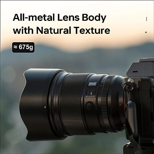 Image of VILTROX 75mm f /1.2 F1.2 Pro E-Mount Ultra Wide Angle Autofocus APS-C Prime Lens for Sony E-Mount Camera A6600 A6500 A6300 A6000 A6400 A6100 A5100 A7 A7R A7C A7II A7RII A7SIII A7III A7RIII A7RIV A9