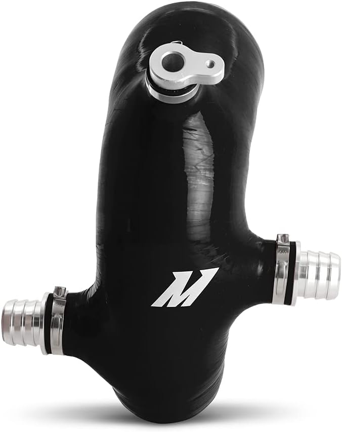 Mishimoto Silicone Intake J-Tube Compatible With Polaris RZR XP Turbo 2016+, Black