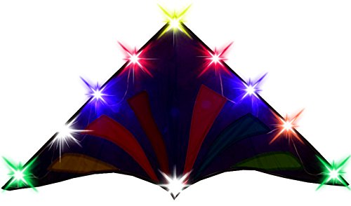 HENGDA KITE®-LED Lights for Kite,36 Lamp,10 Clips,5 Colorful Color