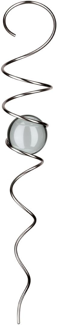 Kugelspirale 110 Clear – The Original – Stainless Steel and Crystal Glass – Ball Diameter 110 mm
