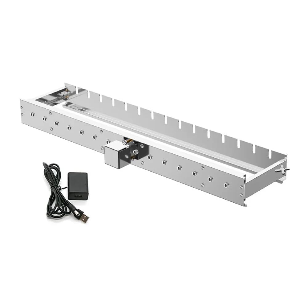 Barbecue entièrement automatique portable pour pique-nique et camping 80cm
