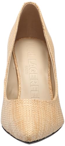 Image of Karl Lagerfeld Women's Royale Snake Textured Dress Pump
