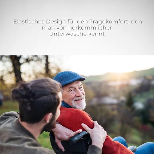 ABENA Fixierhosen Super 3er-Pack, Größe M, OEKO-TEX zertifizierte Fixierhosen für Wochenbett- oder Inkontinenzeinlagen. Nahtlos, atmungsaktiv und waschbar. Postpartale Unterhosen.