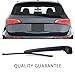 Replacement for Audi Q5 2009-2017 Rear Windshield Back Wiper Arm Blade Set - OTUAYAUTO Factory OEM Replacement 8R09554071P9