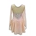 Nnnnydjy Girls' Roller Ice Skating Dress Women's Figure Skating Competition Wear Outdoor Sports Artistic Leotards,A,S