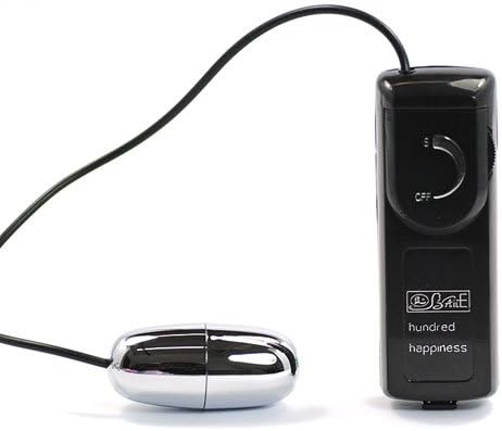 Powerful Multi-Speed Egg Vibrating Massager Body Relaxing Bullet (Black)