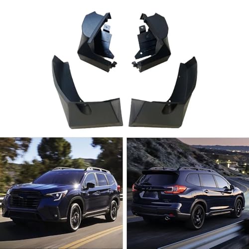 Guardabarros delanteros y traseros para Subaru Ascent 2019 a 2023, kit exterior de 4 unidades 3