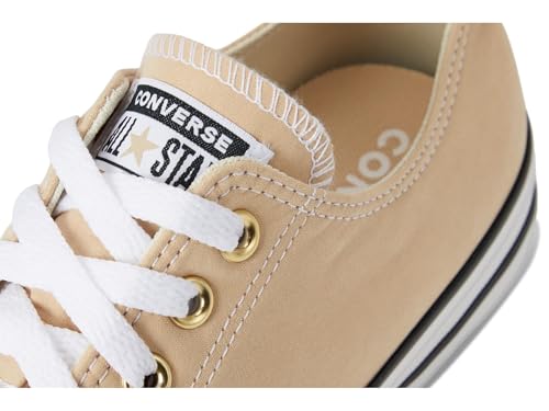 Image of Converse Unisex Chuck Taylor All Star Low Top Sneaker Coastal Dune /White /Gold Men 7.5 Women 9.5 M