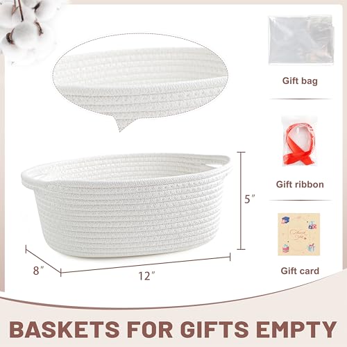 Save 23% on a Durable, Foldable Cotton Rope Gift Basket - Image 4