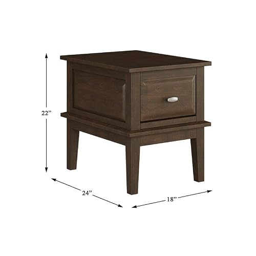 Lexicon Minnehan End Table, Brown Cherry #TOP2