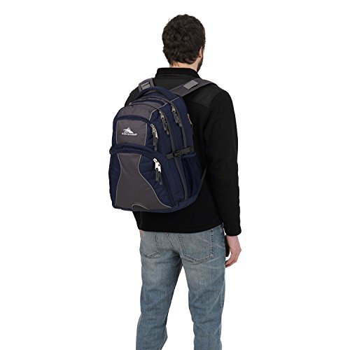 Image of High Sierra Swerve Laptop Backpack, Tropic Teal /Teal Shibori /White, 19 x 13 x 7.75-Inch