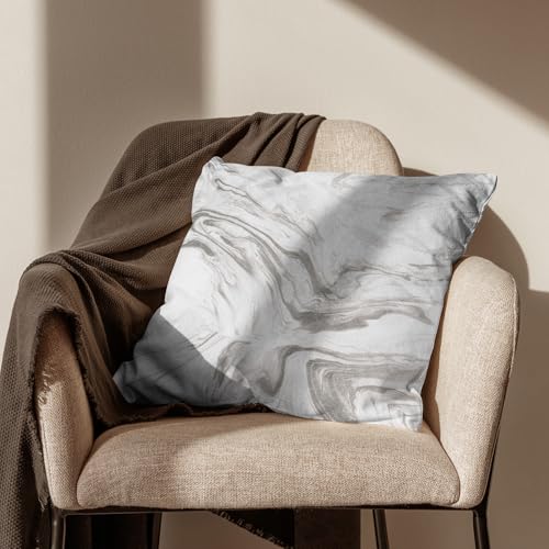 Housse de coussins exterieur déhoussable fermeture éclair 4Pcs