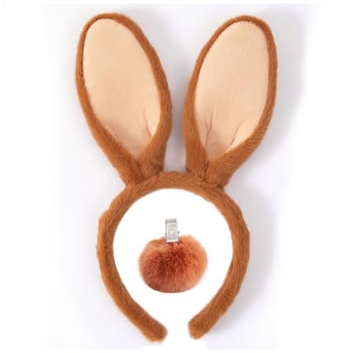 March Hare headband and tail - Image 3