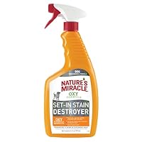 Nature's Miracle Oxy Formula Set In Stain Destroyer Odor Control for Dogs 709ml, Orange