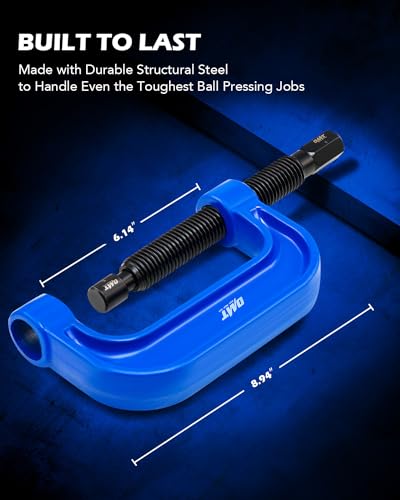 OrionMotorTech 22PCS Master Ball Joint Press | Upper and Lower Ball Joint Removal Tool | Automotive Mechanic Tool Set