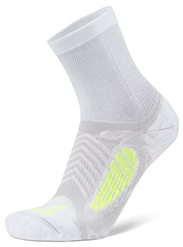 Balega Ultralight Lightweight Performance Crew Athletic Running Socks For Men And Women (1 Pair), White, Large #TOP18