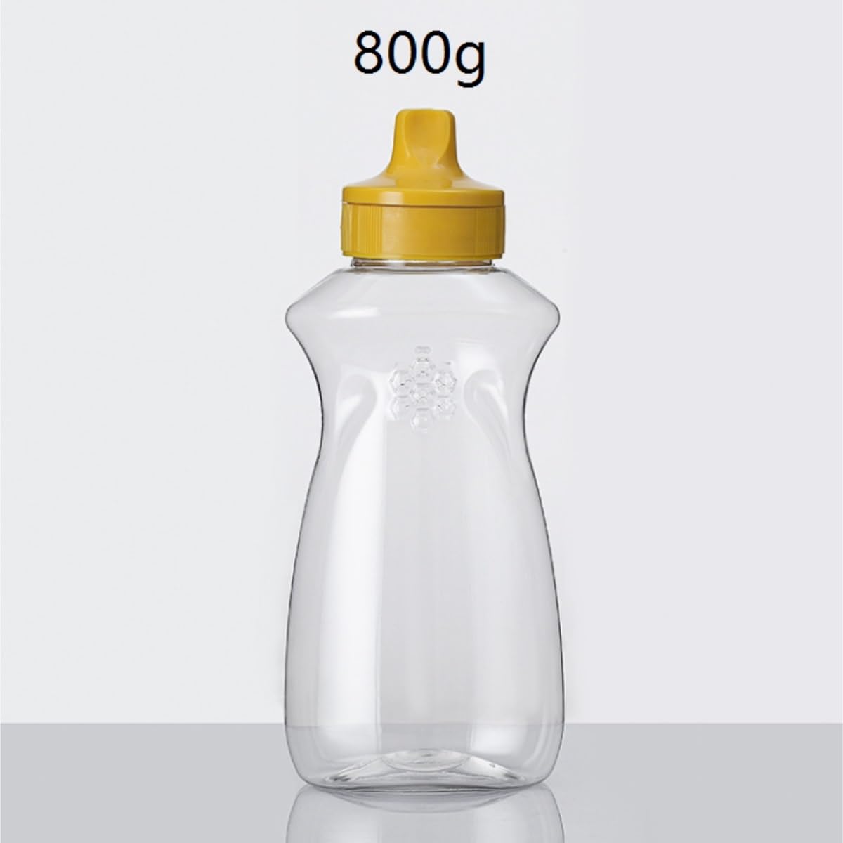 Butelka Ściskania Plastikowy Sos Przyprawowy, Dżem, Ketchup, Sałatkowy, Pojemnik Na, Butelka, 5 Sztuk Naczynia Obiadowe(800g)