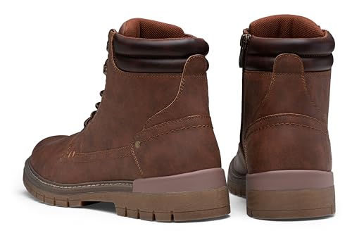 Image of Jousen Mens Boots Fashion Casual Boot Hiking Zipper Chukka Boots for Men