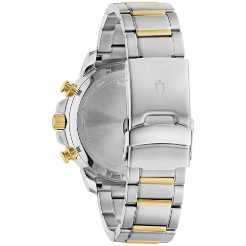 Image of Bulova Men's Marine Star Series C Two-Tone Stainless Steel 6-Hand Chronograph Quartz Watch