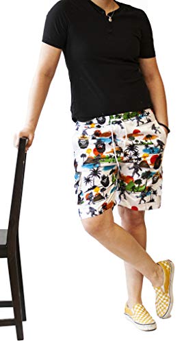 Funny Guy Mugs Mens Lightweight Quick Dry Swim Trunks with Mesh Lining and Zippered Pockets2