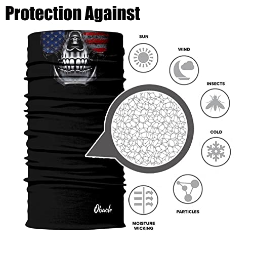 Image of Obacle Neck Gaiter Face Mask Bandana for Dust Wind Sun Protection for Men Women