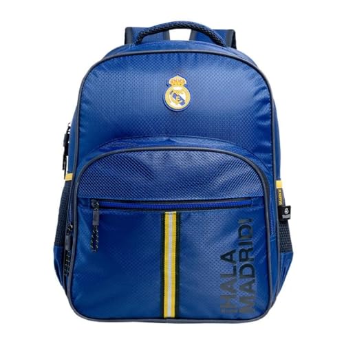 Mochila Esportiva Escolar Futebol Real Madri 16682 Oficial