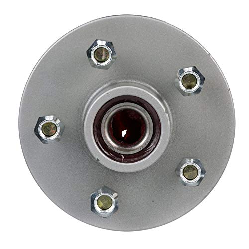 Seachoice Trailer Wheel Hub, 1-3/8 In. X 1-1/16 In. Axle, 5 Lug, Galvanized, Pregreased #TOP2